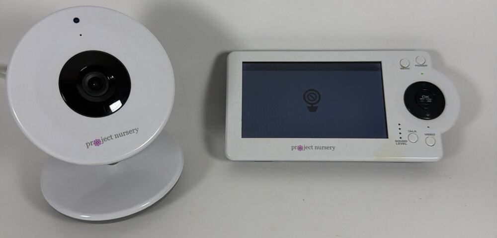 Project Nursery 4.3” Video Baby Monitor & Camera PNMCN11 - Tested